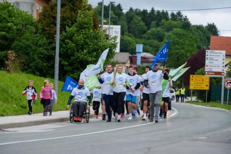 FOTO  Slovenske olimpijske sanje ponesli širom naše občine 98